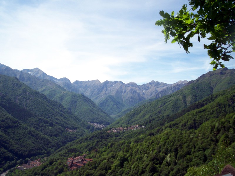 Panorami della Valle del Cervo - Biella