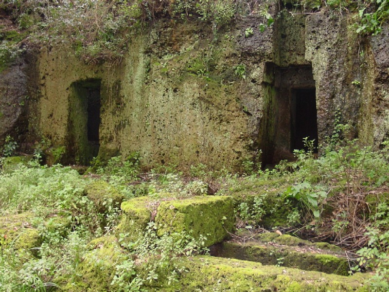 Nei pressi della necropoli di Cerveteri