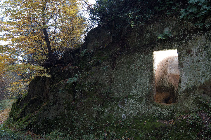 Nei pressi della necropoli di Cerveteri