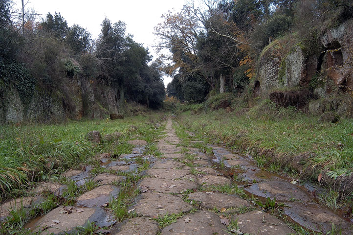Nei pressi della necropoli di Cerveteri