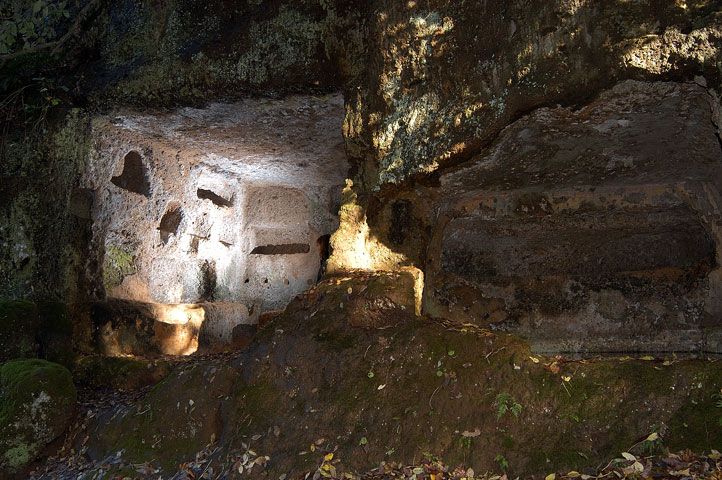 Nei pressi della necropoli di Cerveteri