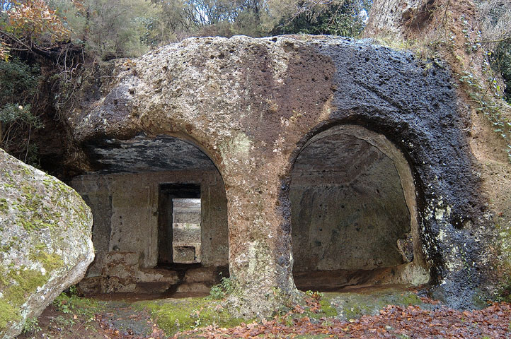 Nei pressi della necropoli di Cerveteri
