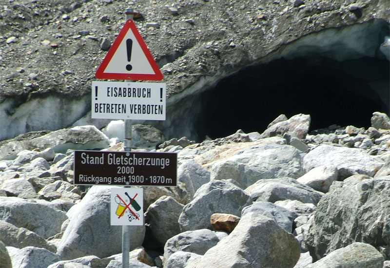 Il ghiacciaio del Morteratsch - Piz Bernina