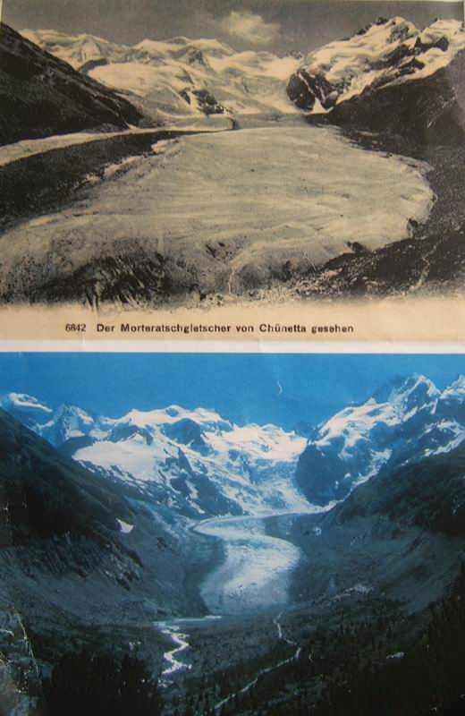 Il ghiacciaio del Morteratsch - Piz Bernina