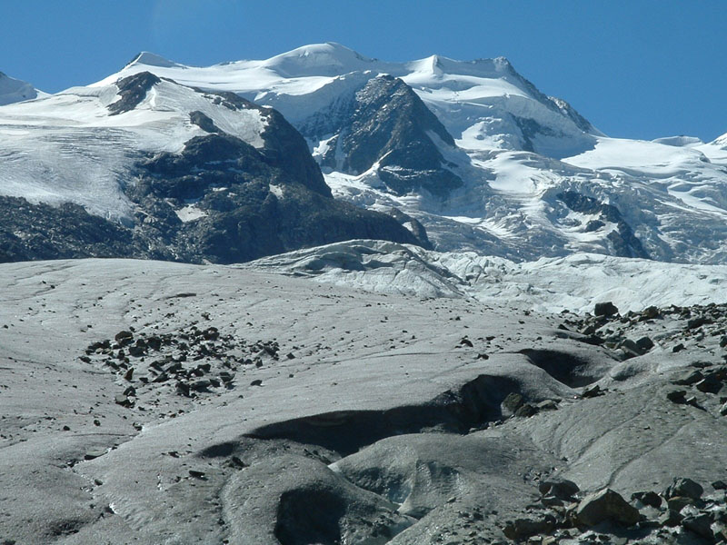Il ghiacciaio del Morteratsch - Piz Bernina