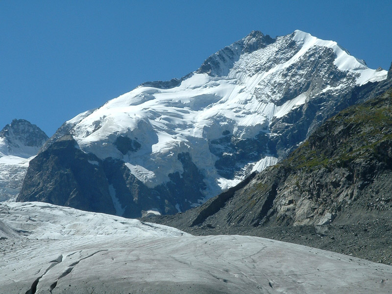 Il ghiacciaio del Morteratsch - Piz Bernina
