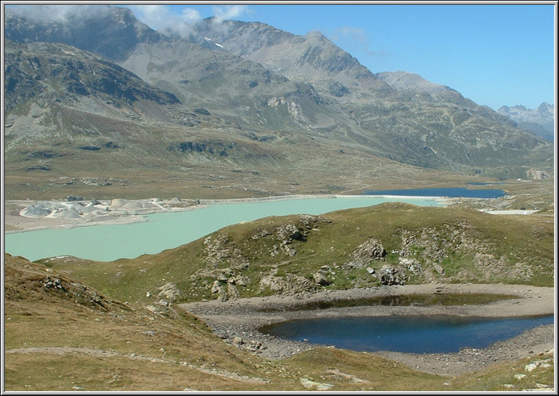 Laghi dell''Engadina e variazioni stagionali