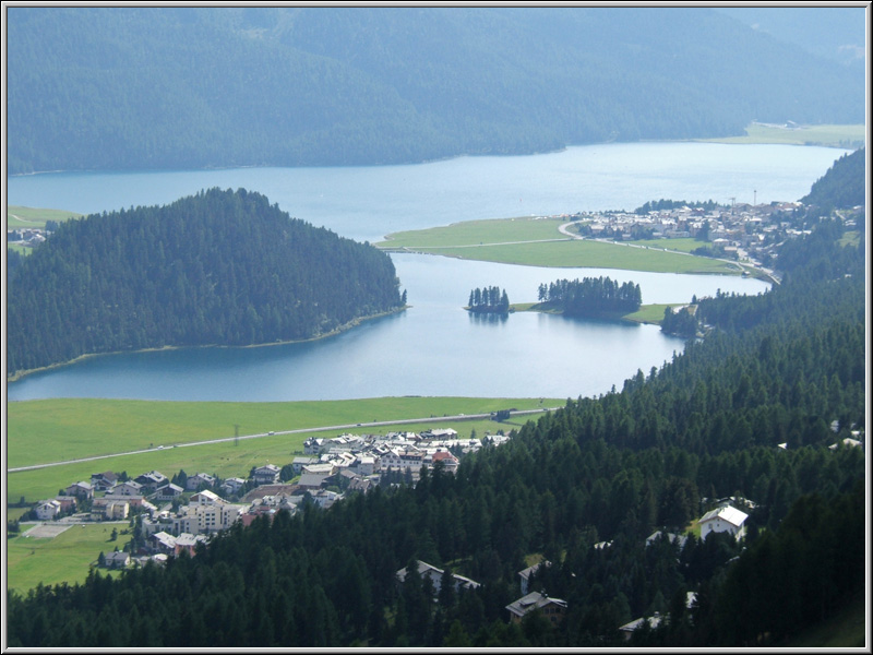 Laghi dell''Engadina e variazioni stagionali