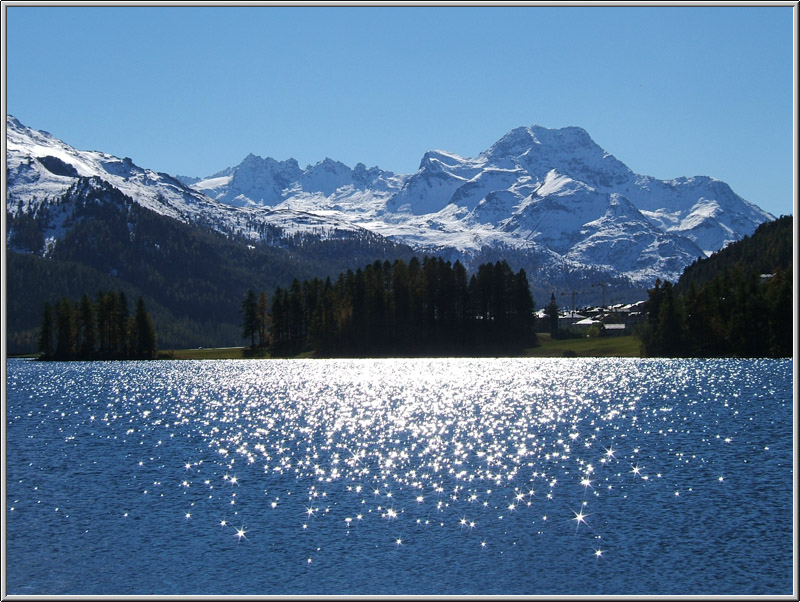 Laghi dell''Engadina e variazioni stagionali