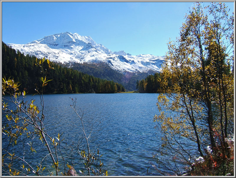 Laghi dell''Engadina e variazioni stagionali