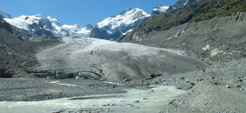 Il ghiacciaio del Morteratsch - Piz Bernina