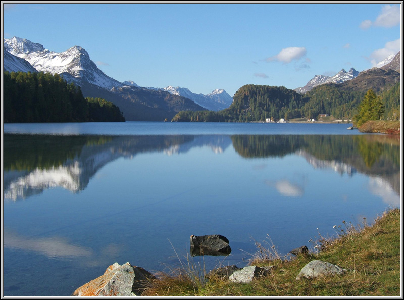 Laghi dell''Engadina e variazioni stagionali