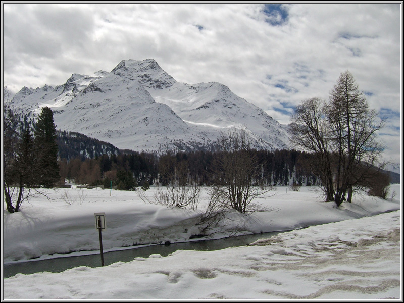 Laghi dell''Engadina e variazioni stagionali