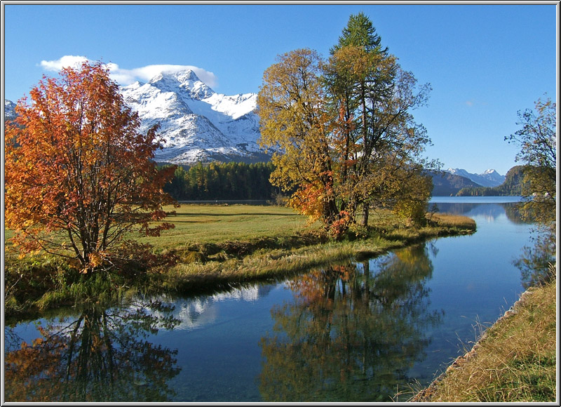 Laghi dell''Engadina e variazioni stagionali