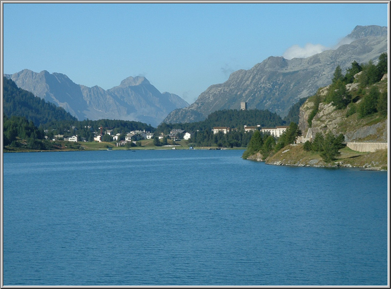 Laghi dell''Engadina e variazioni stagionali