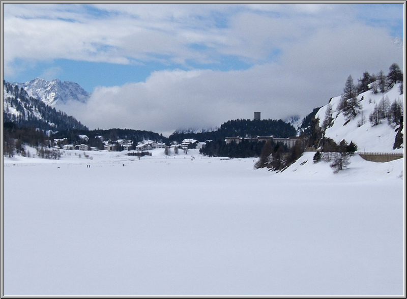 Laghi dell''Engadina e variazioni stagionali