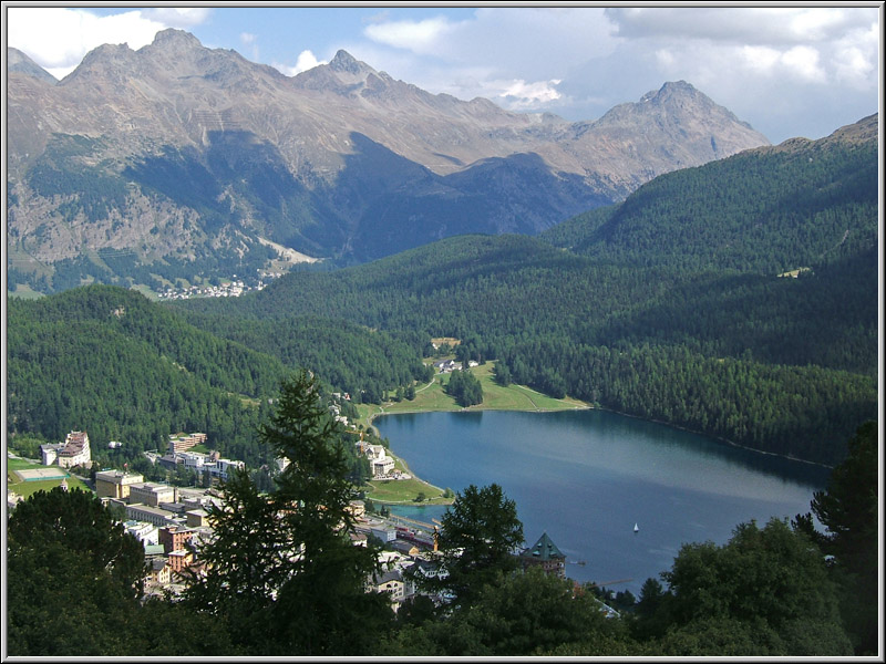 Laghi dell''Engadina e variazioni stagionali