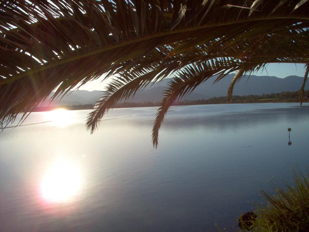 Sera di settembre alla laguna di Nora