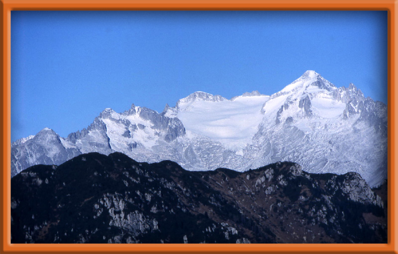 la pi alta vetta del Trentino.....Cima Presanella 3558 m.