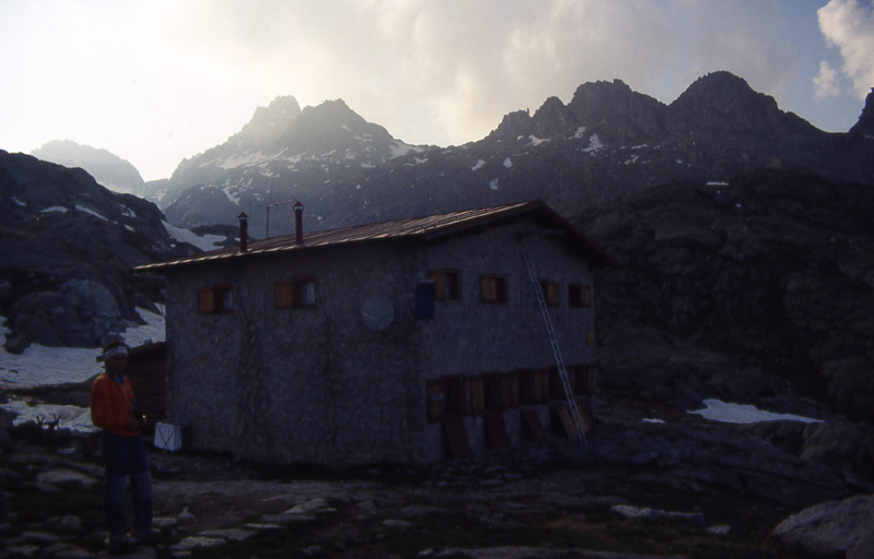 la pi alta vetta del Trentino.....Cima Presanella 3558 m.