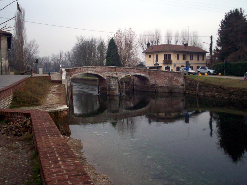 Il naviglio grande ed il Ticino a Cuggiono