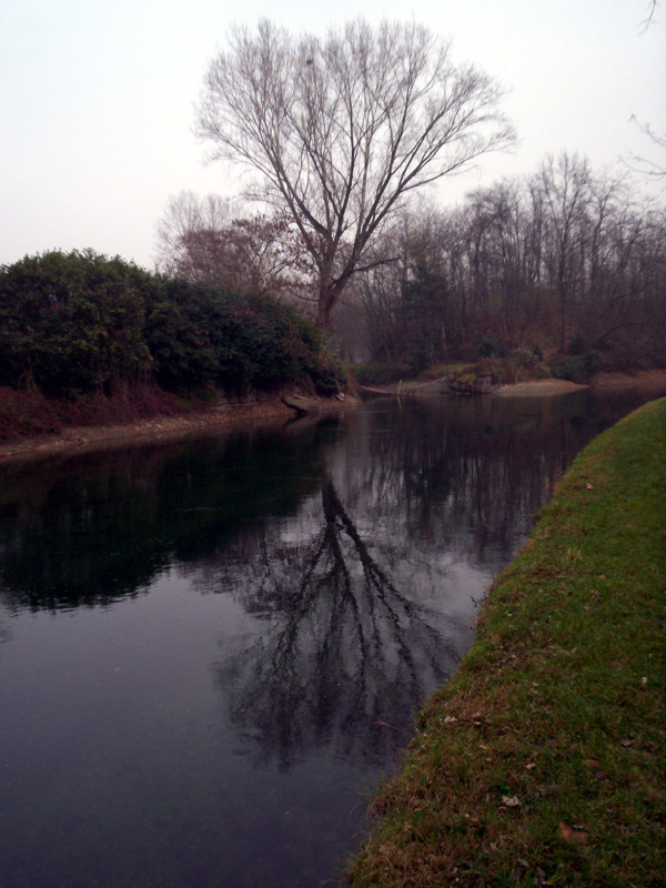 Il naviglio grande ed il Ticino a Cuggiono
