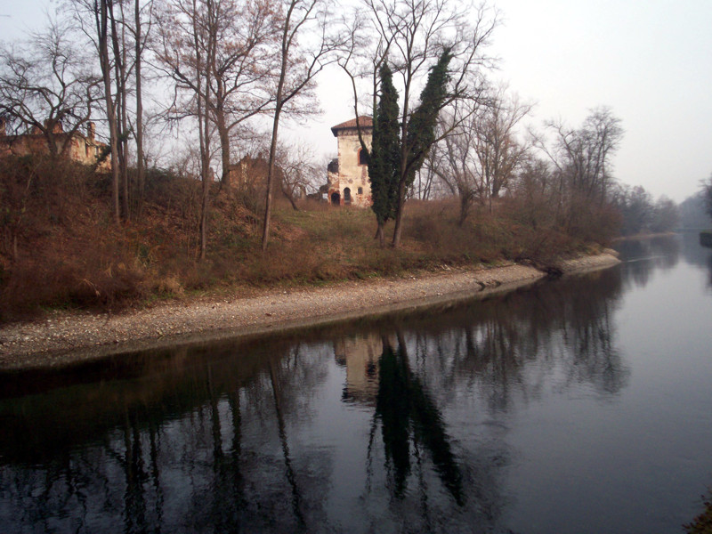 Il naviglio grande ed il Ticino a Cuggiono