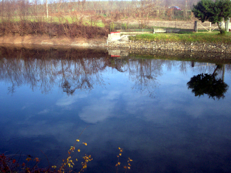 Il naviglio grande ed il Ticino a Cuggiono