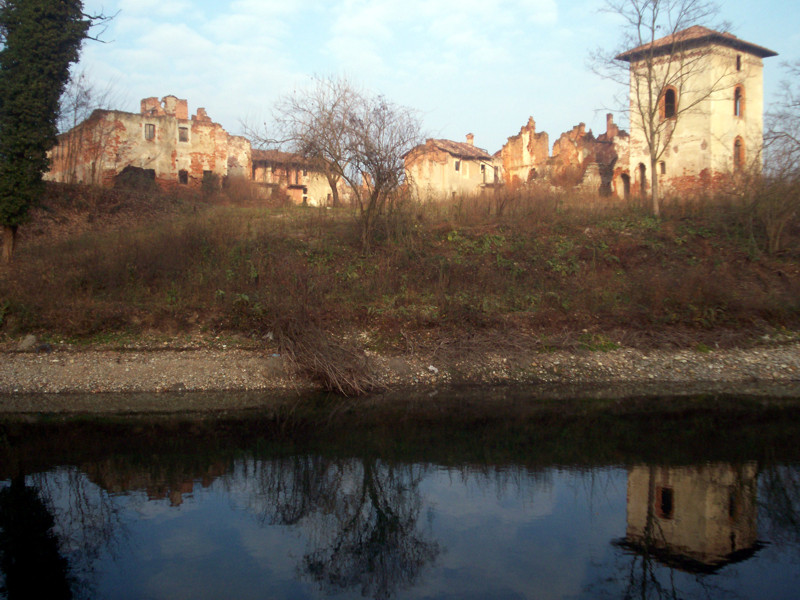 Il naviglio grande ed il Ticino a Cuggiono