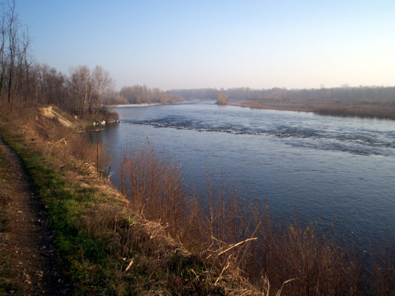 Il naviglio grande ed il Ticino a Cuggiono