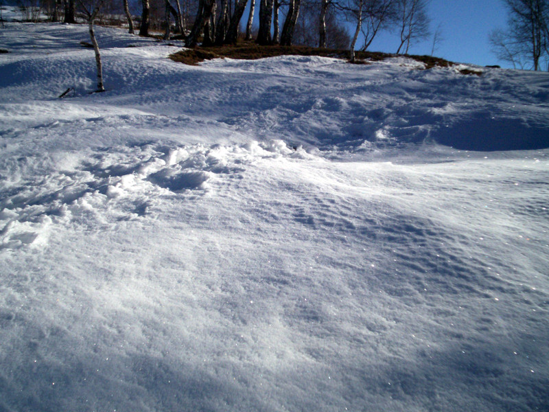 Monticchio - il mio primo giro con le ciaspole