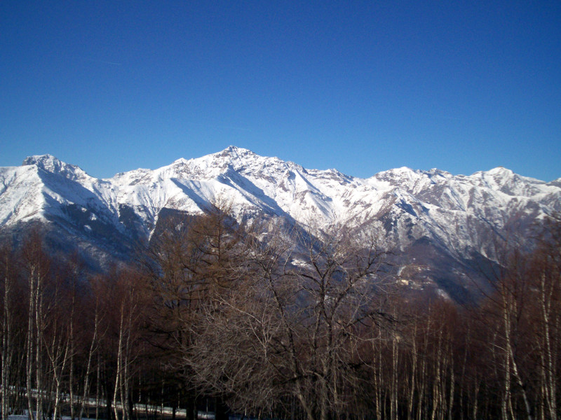 Monticchio - il mio primo giro con le ciaspole