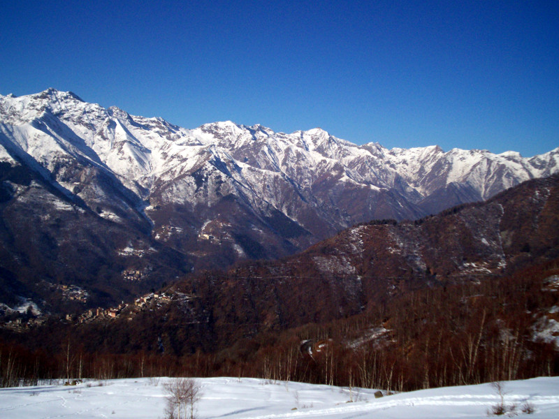 Monticchio - il mio primo giro con le ciaspole