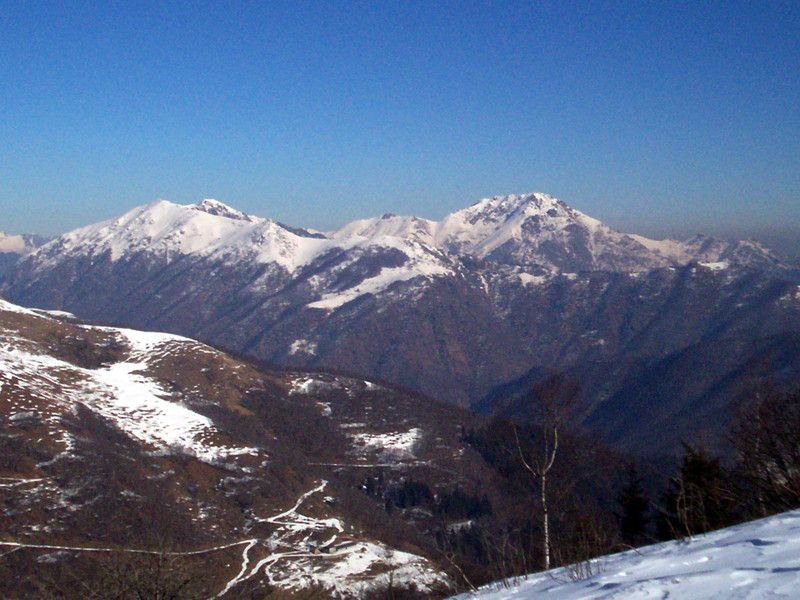 Monticchio - il mio primo giro con le ciaspole