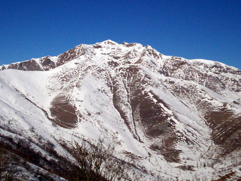 Monticchio - il mio primo giro con le ciaspole
