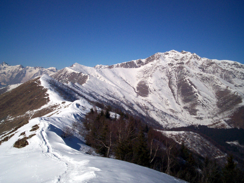 Monticchio - il mio primo giro con le ciaspole