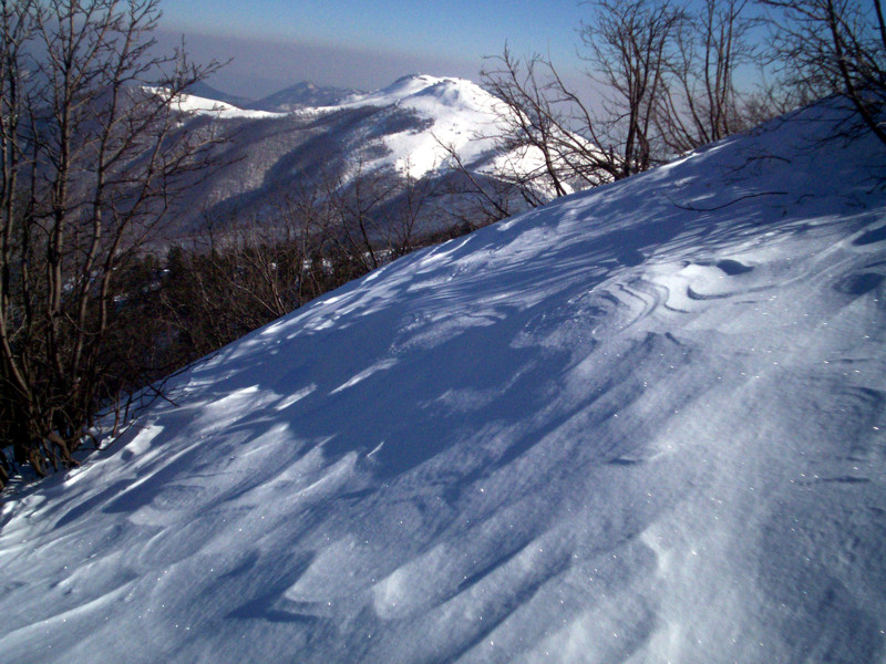 Monticchio - il mio primo giro con le ciaspole