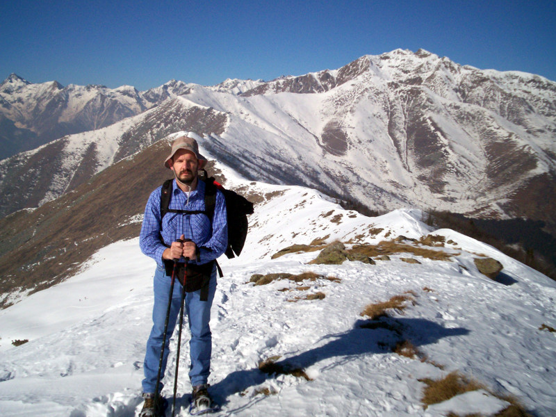 Monticchio - il mio primo giro con le ciaspole