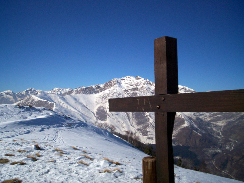 Monticchio - il mio primo giro con le ciaspole