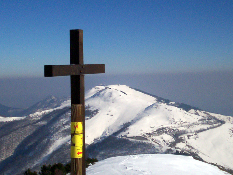 Monticchio - il mio primo giro con le ciaspole