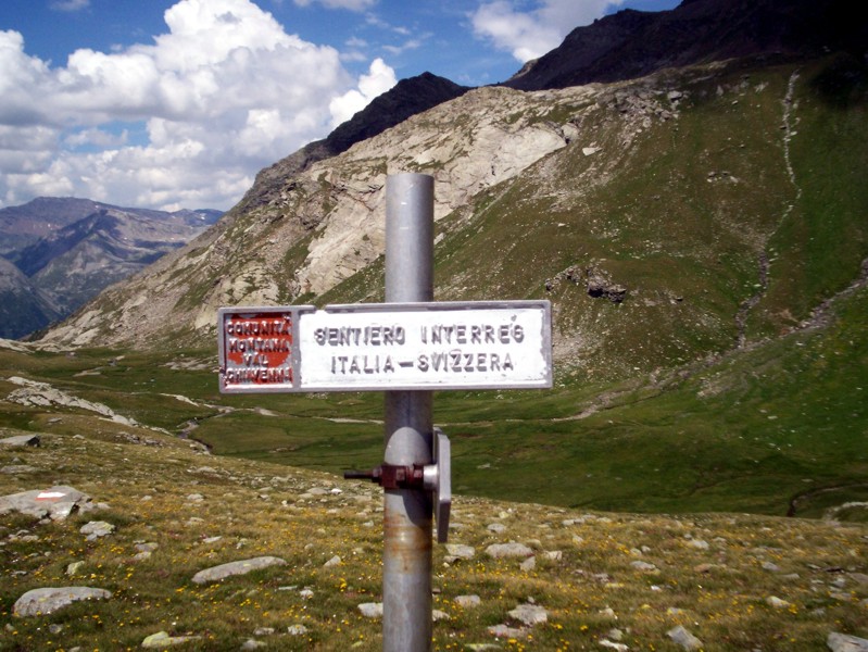 Passo del Baldiscio (alta Val febbraro)