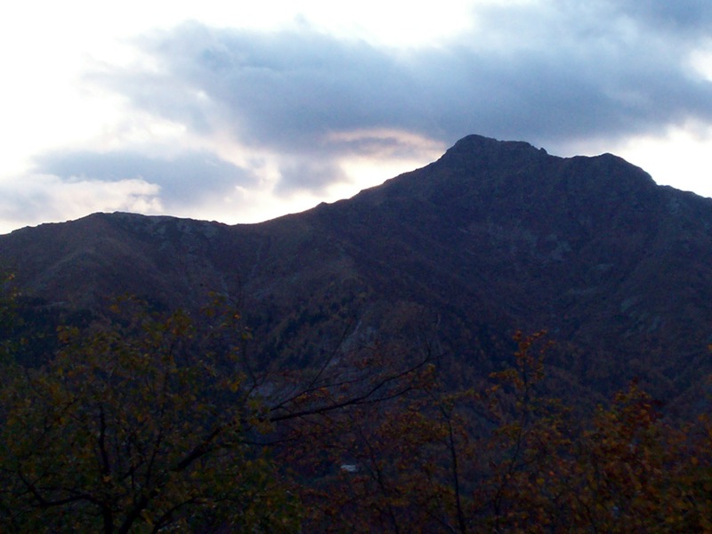Luci del tramonto sulla Valle del Cervo e Valsessera