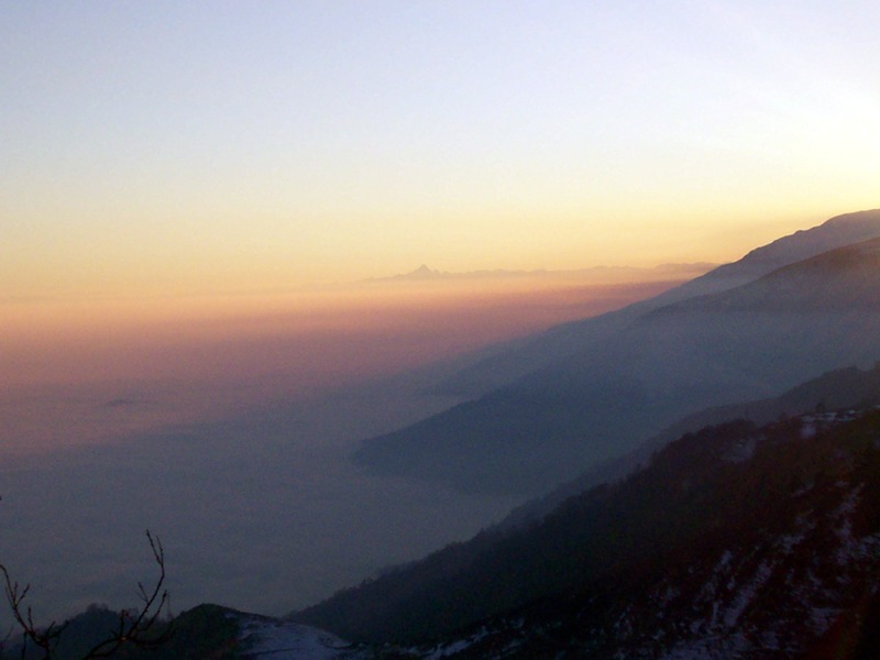 Tramonto da Bocchetto Sessera