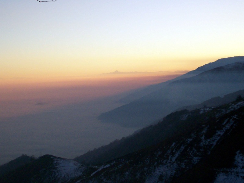 Tramonto da Bocchetto Sessera