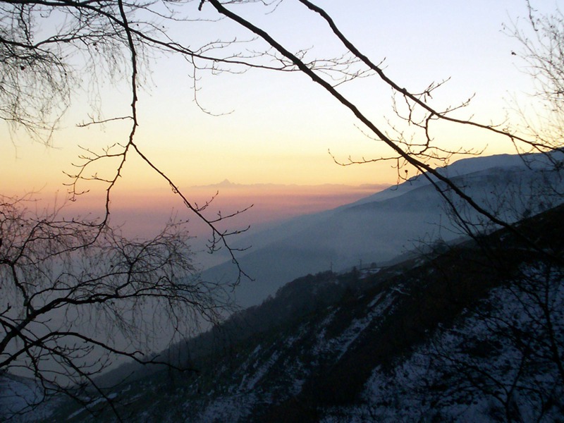 Tramonto da Bocchetto Sessera