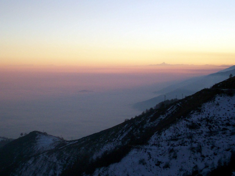 Tramonto da Bocchetto Sessera