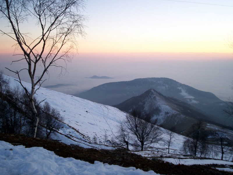 Tramonto da Bocchetto Sessera