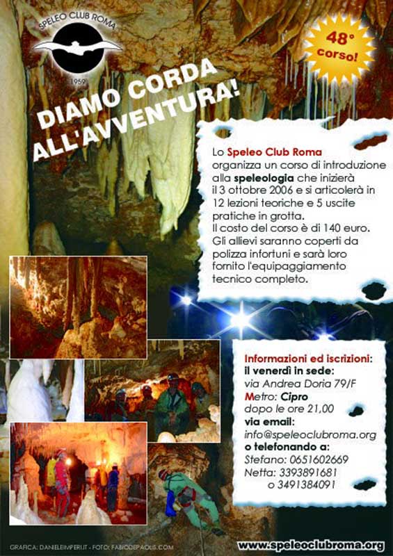 48 corso speleo club roma