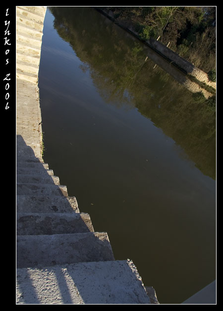 Canale dei Pescatori, Ostia, acqua verde, acqua torbida