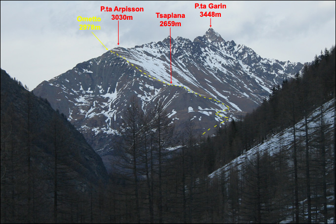 Tsaplana e Punta Arpisson